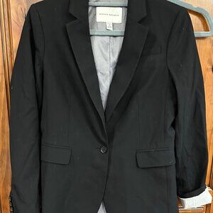 Black Pantsuit, Lined, Banana Republic